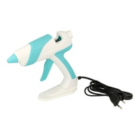 Pistola de silicone 70 W branco e verde - Artemio