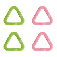 Marcadores de pontos triangulares pequenos - Trevo - 16 pcs.