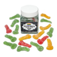 Gomas em forma de pénis com açúcar Sugar sexy Pride - Peccata minuta - 125 gr