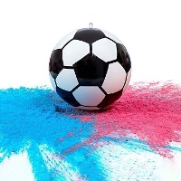 Bola para revelação de gênero de 14 cm