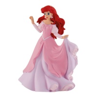 Ariel cake topper com vestido 10,5 cm - 1 unidade