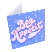 Cartão de felicitações Bon Appetit