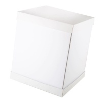 Caixa de bolo quadrada de Lisboa 50 x 50 x 70 cm - Pastkolor - 1 pc.