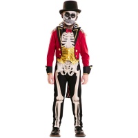 Fato de domador de esqueletos para crianças