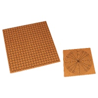 Tábua para macramé de dupla face 20 x 20 x 1 cm - Artemio