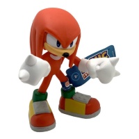 Figura para bolo Sonic Knuckles de 9 cm.