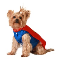 Fato de Super Herói Vermelho para Cães
