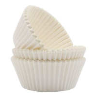 Cápsulas de cupcake branco - PME - 300 pcs.