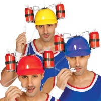 Capacete de bebidas sortidas - 63 cm