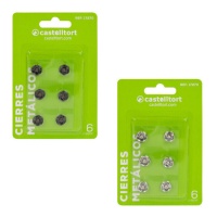 Pregadeiras metálicas de 1 cm - Castelltort - 6 pares