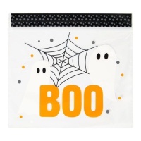 Saco de doces Boo Ghost 17 x 17 cm - Wilton - 20 unid.