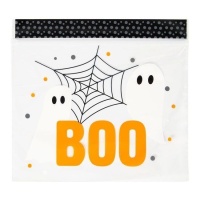 Saco de fantasma Boo de 17 x 17 cm - Wilton - 20 unidades