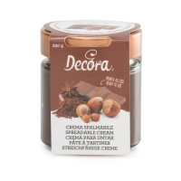 Avelã e cacau para barrar 230 g - Decora
