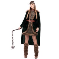 Fato de Viking norueguês para mulher