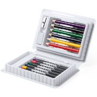 Estojo para colorir de cores - 1 unidade