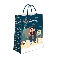 Bolsa de presente de 14 x 11,5 x 6,7 cm do Olentzero - 1 unidade