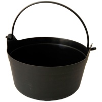 Caldeirão de bruxas preto - 25,5 cm