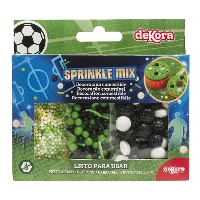 Kit de sprinkles de mix de fútbol de 70 gr - Dekora
