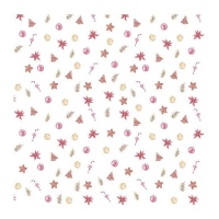 Papel velino Sonhos de Natal 30,5 x 30,5 cm - Artis decor - 3 unid.