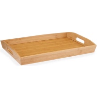 Bandeja de bambu de 43 x 29,5 x 5,5 cm