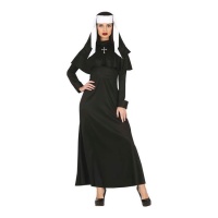 Fato de freira gótica para mulher