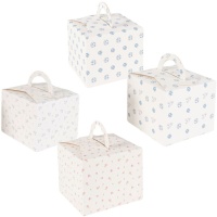 Caixas de comunhão 9,5 x 8 cm - 4 unidades