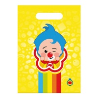 Sacos para bombons Plim Plim Clown - 6 unid.