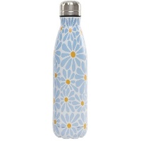 Garrafa de 500 ml de margaridas azuis