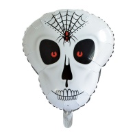 Balão de silhueta do crânio 50 x 62 cm - Balões Nórdicos