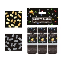 Canhões de confettis de 10,5 cm - 3 peças
