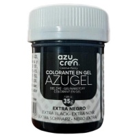 Corante em gel Extra Negro Azugel de 35 g - Azucren