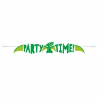 Grinalda de Dinossauro de Party Time de 1,52 cm - 1 unidad
