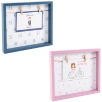 Moldura para comunhão com pinças 23,7 x 27,6 x 1,2 cm - 1 unid.