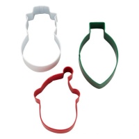Cortadores de elementos de Natal - Wilton - 3 pcs.