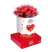 Bouquet de rosas de chocolate - 20 unidades