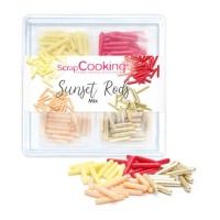 60g sunset rods mix stick sprinkles kit - Scrapcooking