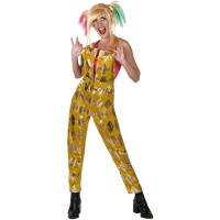Fato de Harley Quinn em Mono Aves de Rapina