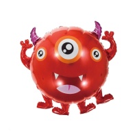 Balão de 3 Olhos de Monstro 58 cm