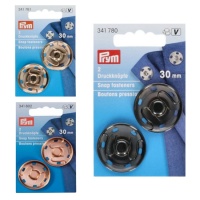 Botões de pressão de 3 cm - Prym - 2 pares
