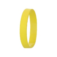 Pulseira de silicone de 1,2 cm - 50 unidades
