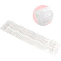 Molde plástico para torrão e chocolate de 25 x 3,5 cm ondulado