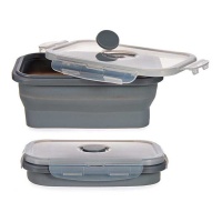 Copo retangular de silicone Tupperware de 540 ml