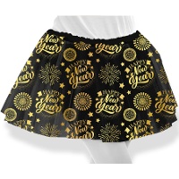 Tutu de Ano Novo infantil de 30 cm