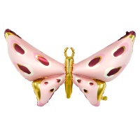 Balão borboleta metálico 121 x 88 cm - PartyDeco