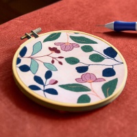 Kit de agulha de punção - Flores tropicais - DMC