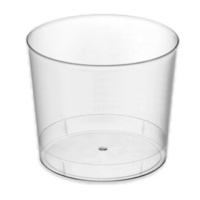 Copos de plástico transparente de 330 ml - 20 unid.