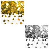 Confetti estrela metálica para decoração de 14 gramas