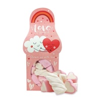 Caixa de marshmallows Love you 150 gr - 1 unid.