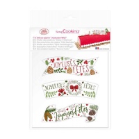 Bolachas de Natal francesas recortadas - Scrapcooking - 3 unidades