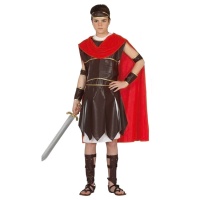 Fato de centurião legionário romano para homem jovem